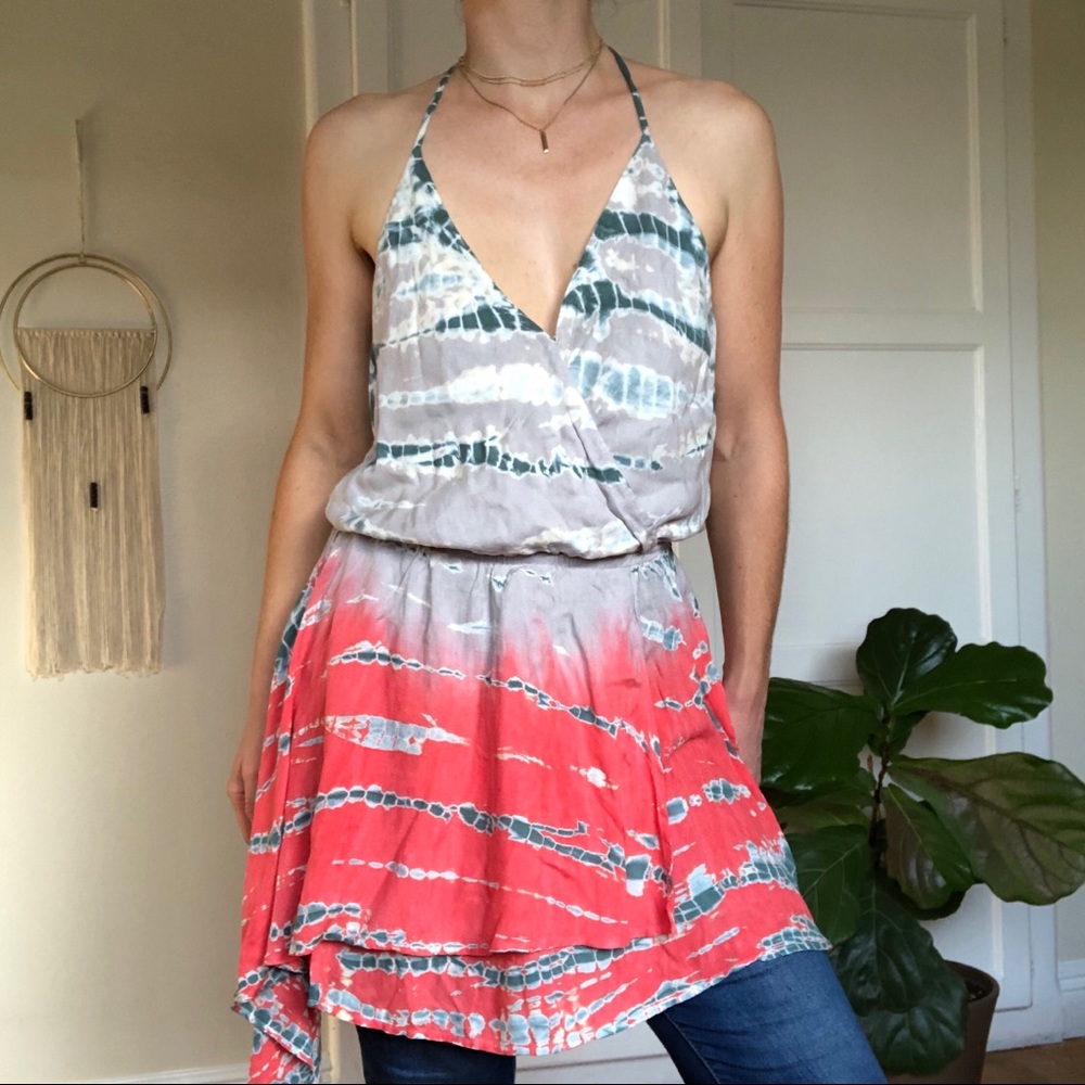 Young, Fabulous, & Broke Tie Dye Dress